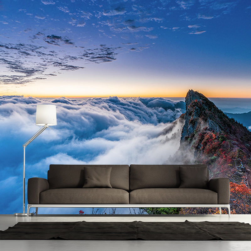 Photography Environment Friendly Wallpaper Drawing Room Mountain Wall Mural