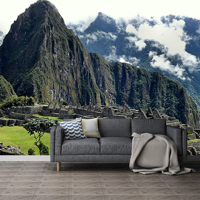 Photography Environmental Mountain Wall Mural Sitting Room Wallpaper