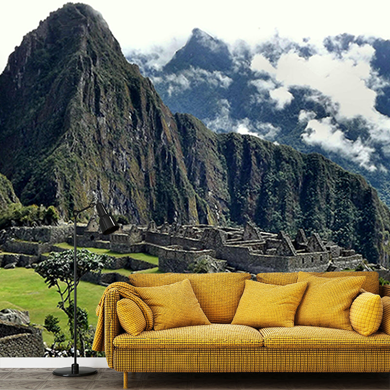 Photography Environmental Mountain Wall Mural Sitting Room Wallpaper