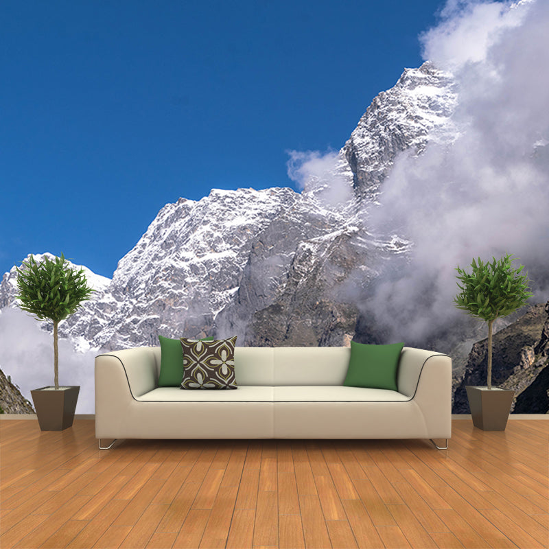 Mountain Eco-friendly Photography Wall Mural Drawing Room Wallpaper