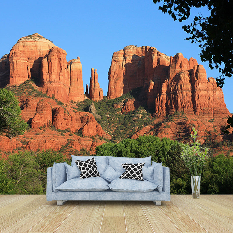 Decoration Mountain Photography Wallpaper Living Room Wall Mural