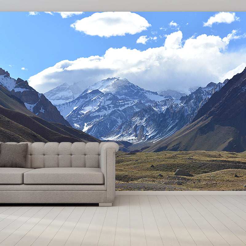 Mountains Photography Decorative Wallpaper Living Room Wall Mural