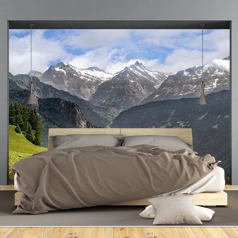 Environmental Mountain Photography Wall Mural Home Decoration Wallpaper