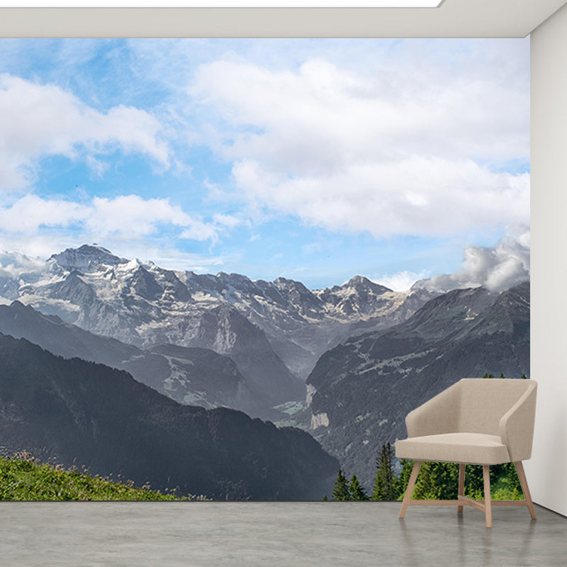 Environmental Mountain Photography Wall Mural Home Decoration Wallpaper