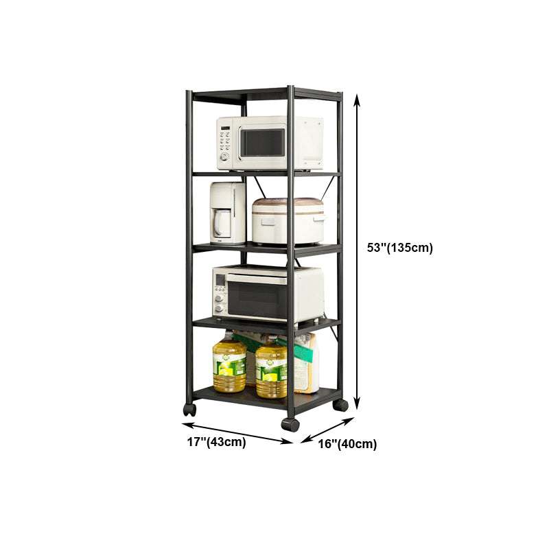 Contemporary Style Bookcase Vertical Open Back Bookshelf for Home Office