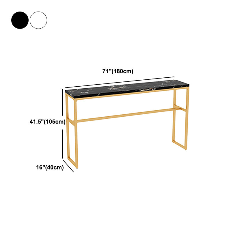 Coffee Shop Bar Height Counter Height Table Contemporary Rectangle Pub Table