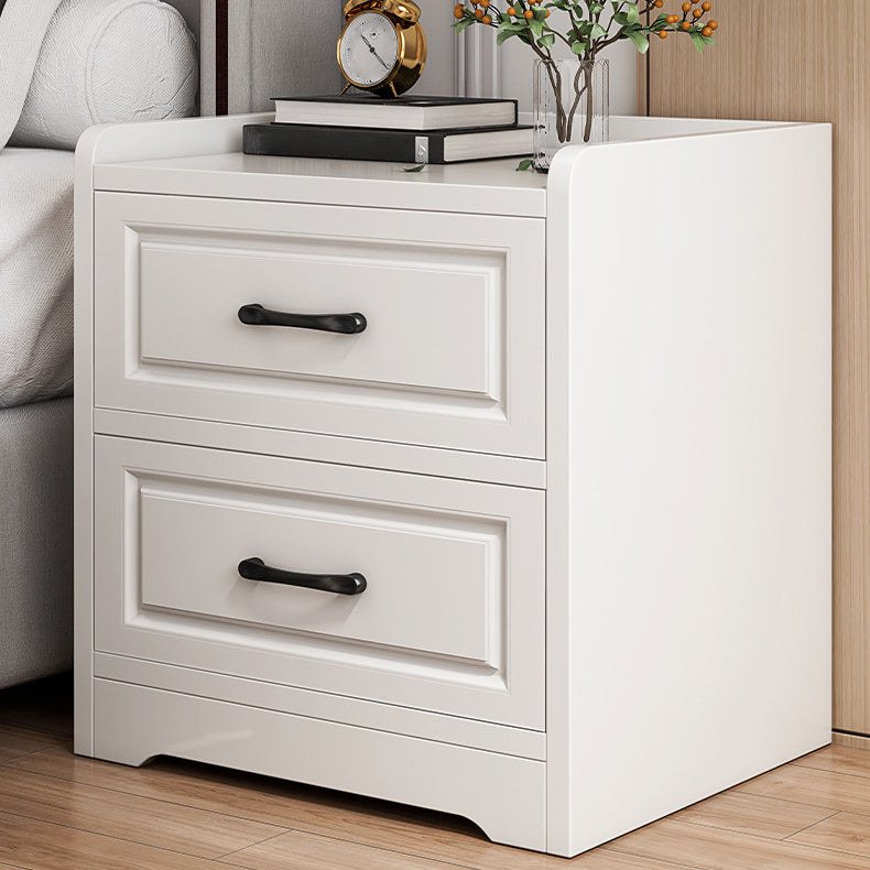 Wood Accent Table Nightstand with Drawer Nightstand with Legs