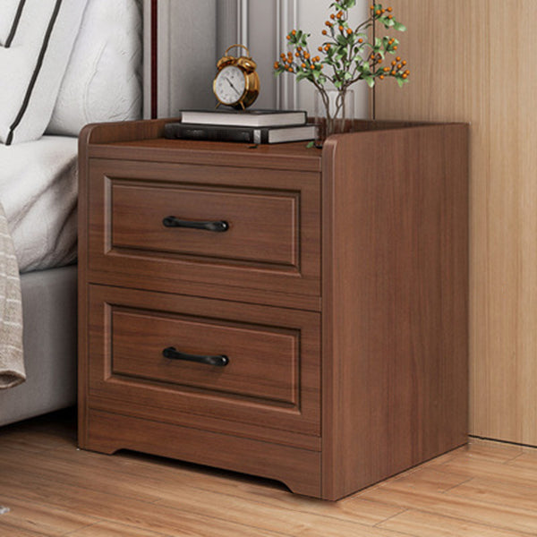 Wood Accent Table Nightstand with Drawer Nightstand with Legs