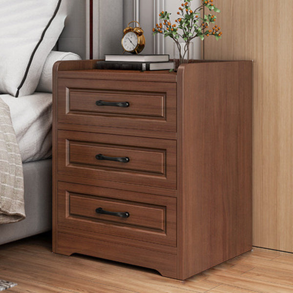 Wood Accent Table Nightstand with Drawer Nightstand with Legs