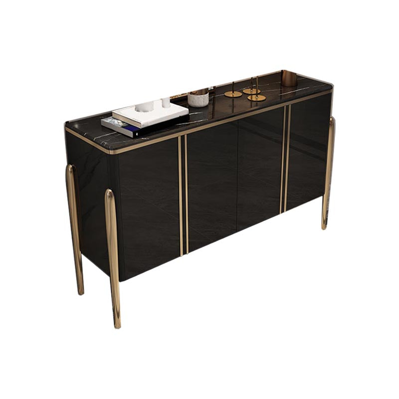 35"H Sideboard Glam Style Sideboard Buffet for Living Room and Kitchen