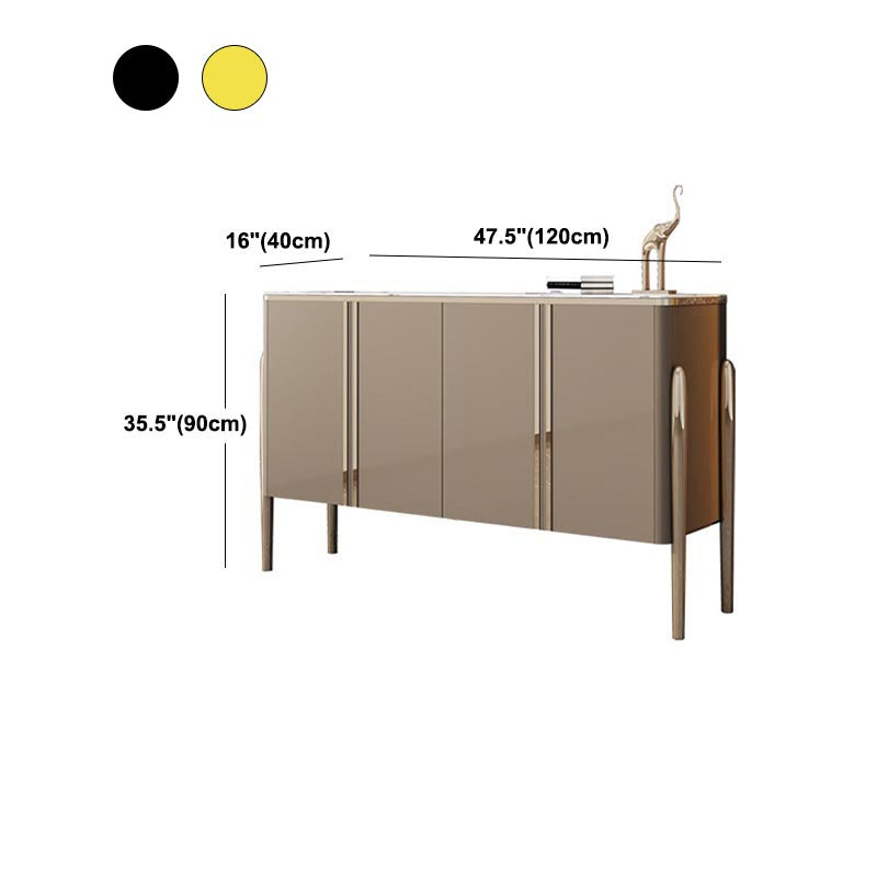 35"H Sideboard Glam Style Sideboard Buffet for Living Room and Kitchen