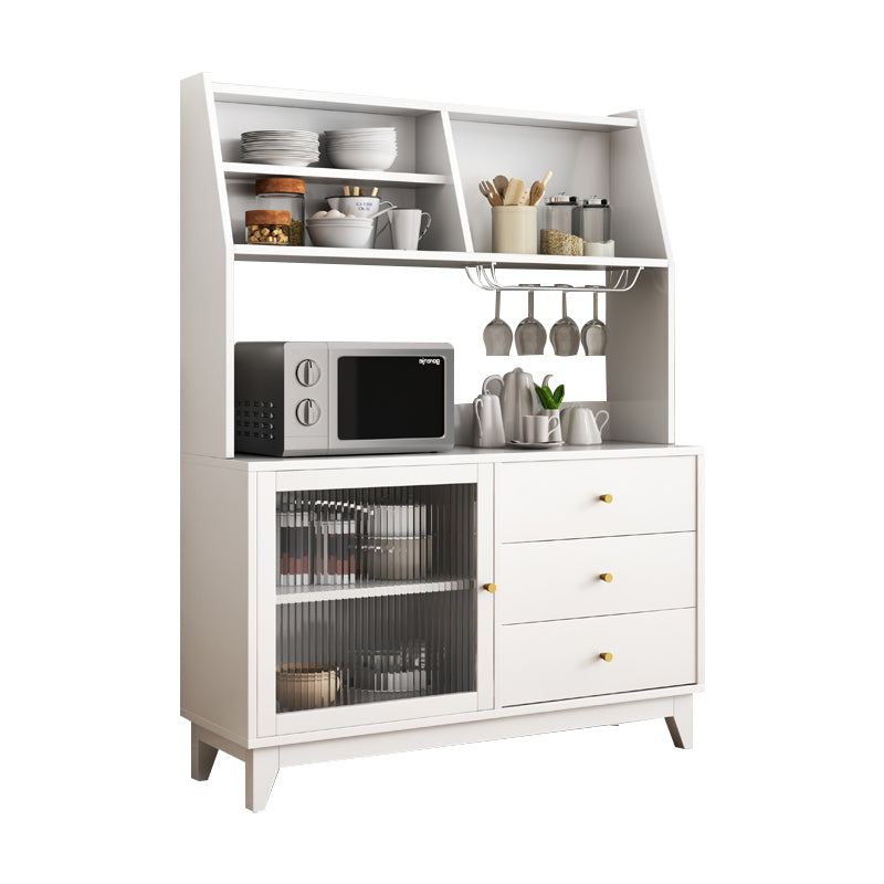 Rectangle Storage Sideboard Contemporary Wooden Kitchen Cabinet