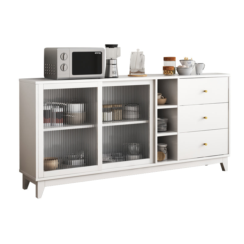 Rectangle Storage Sideboard Contemporary Wooden Kitchen Cabinet