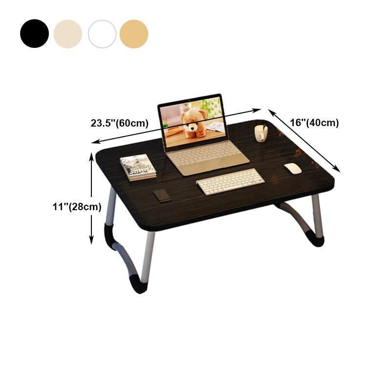 Modern Wooden Office Desk in Folding Rectangular Writing Desk for Bedroom