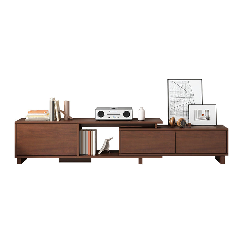 Engineered Wood TV Stand Console Scandinavian TV Console with Cabinet