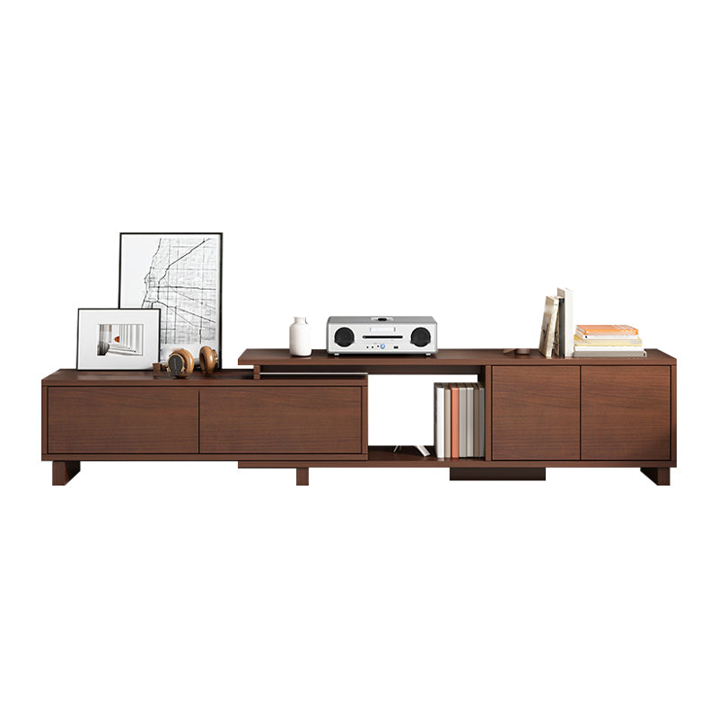 Engineered Wood TV Stand Console Scandinavian TV Console with Cabinet