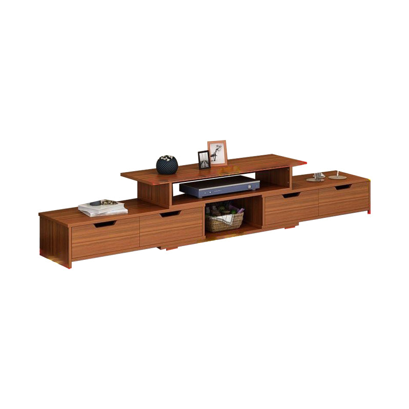 Scandinavian TV Media Stand Engineered Wood TV Stand Console