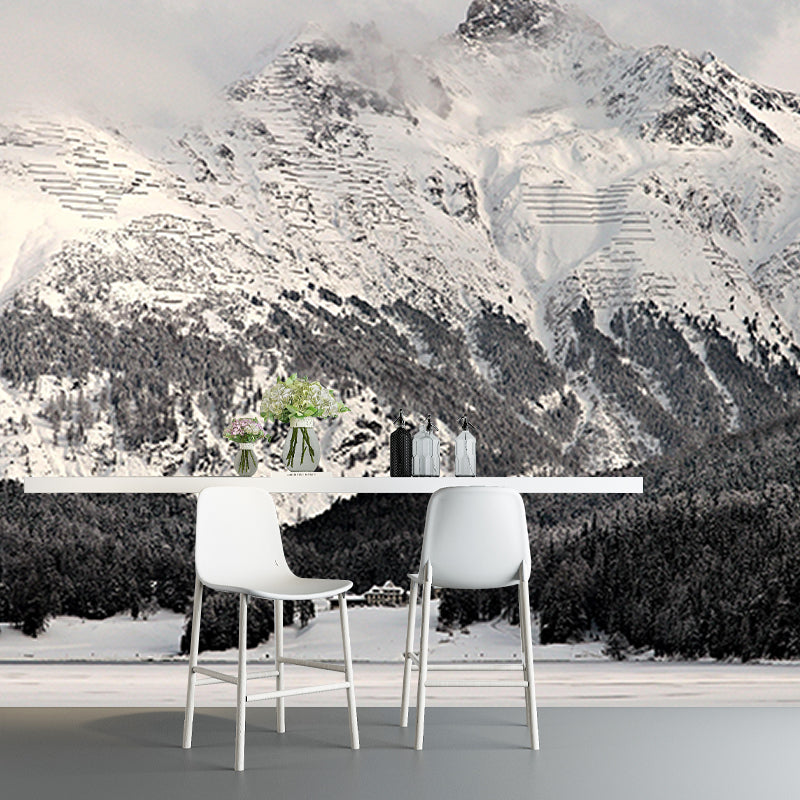 Wall Mural Environmental Mountain Living Room Mural Wallpaper