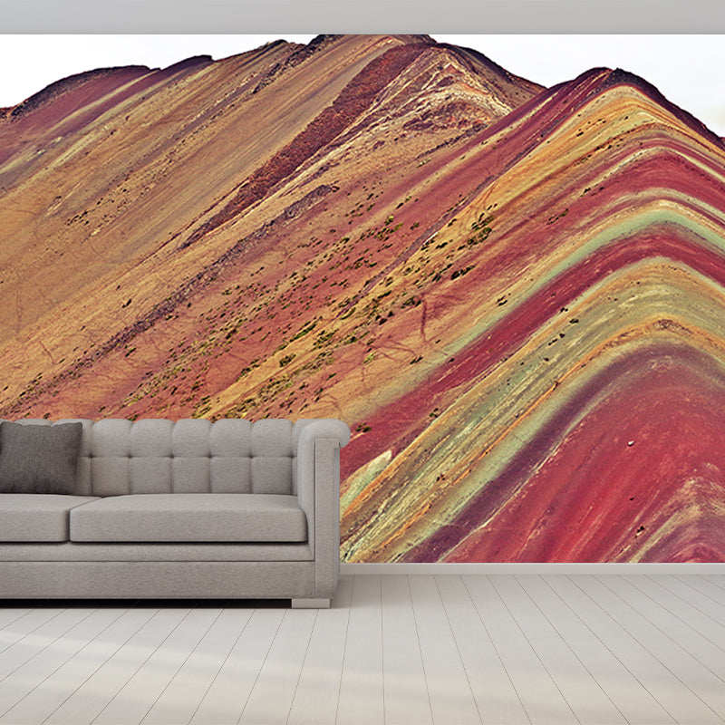 Photography Washable Mountain Wallpaper Living Room Wall Mural