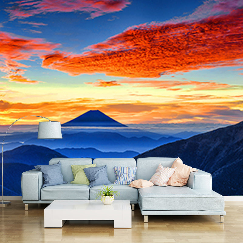 Mountain Eco-friendly Photography Wallpaper Drawing Room Wall Mural