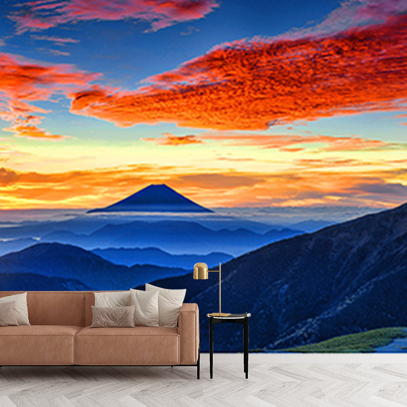 Mountain Eco-friendly Photography Wallpaper Drawing Room Wall Mural