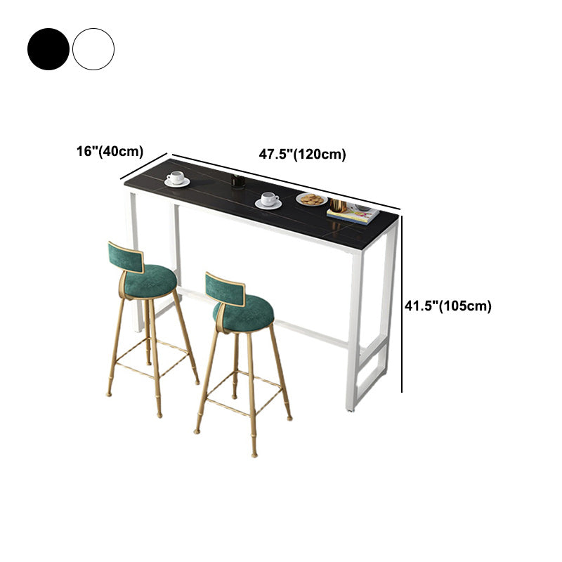 Modern Style Bar Table 42-inch Height Pub Table for Dining Room, Only Table