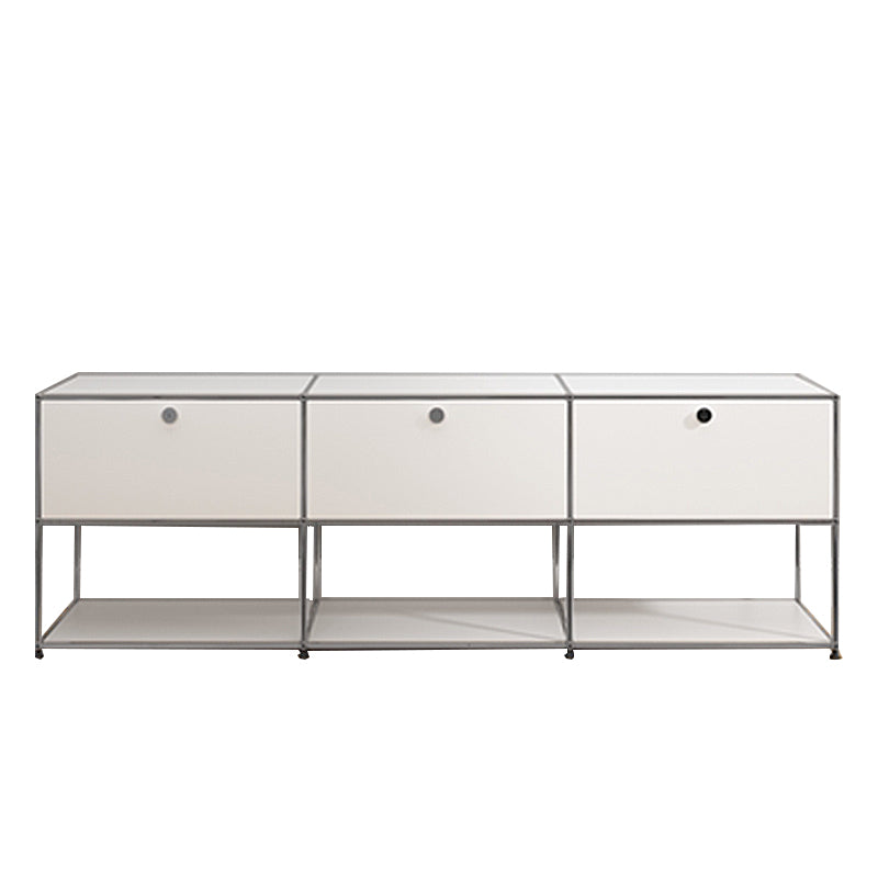 Modern Rectangle Storage Server Metal Sideboard for Dining Room