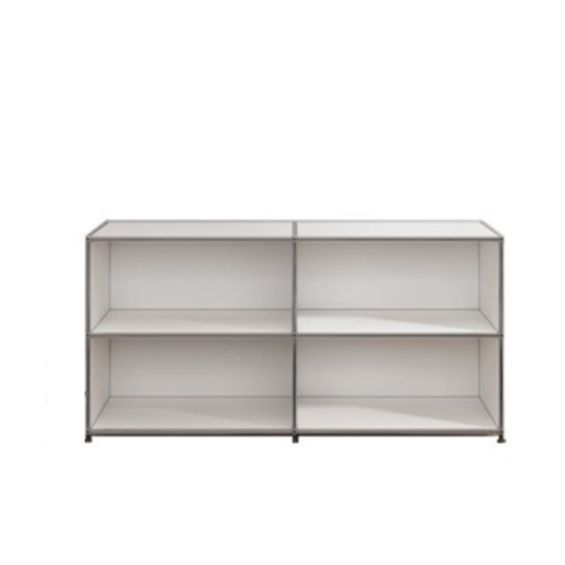 White Colour Metal Sideboard Modern Style Dining Sideboard for Living Room