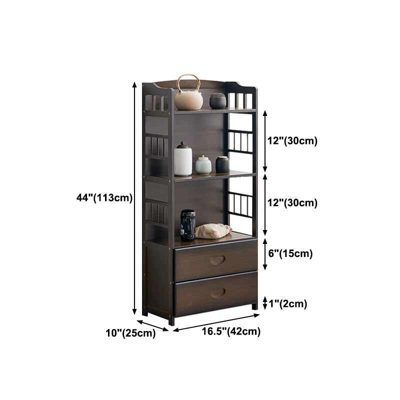 Modern Style Side Board Engineered Wood Dining Sideboard with Drawer