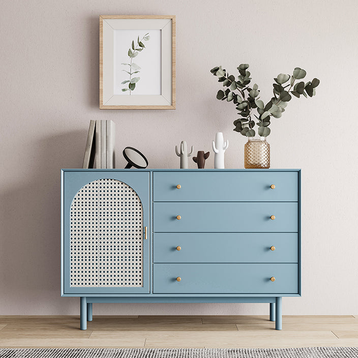 Modern Rectangle Storage Server Wooden Sideboard with Drawers and Doors