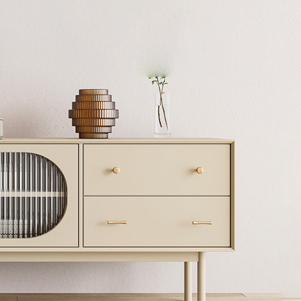 Modern Rectangle Storage Server Wooden Sideboard with Drawers and Doors