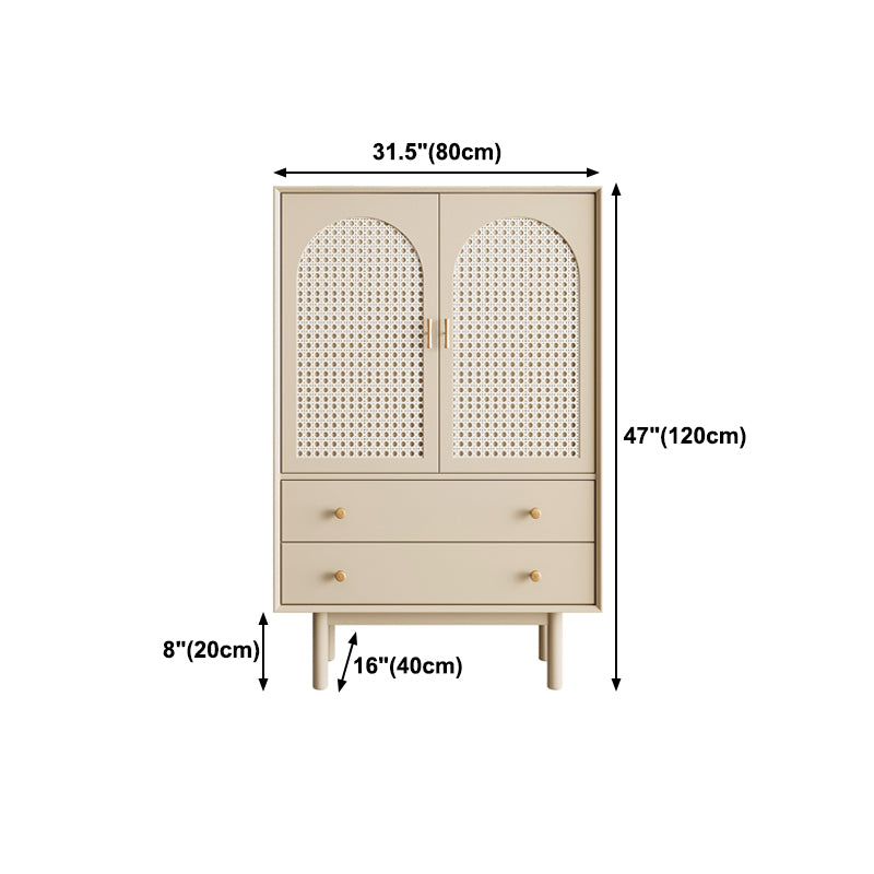 Modern Rectangle Storage Server Wooden Sideboard with Drawers and Doors