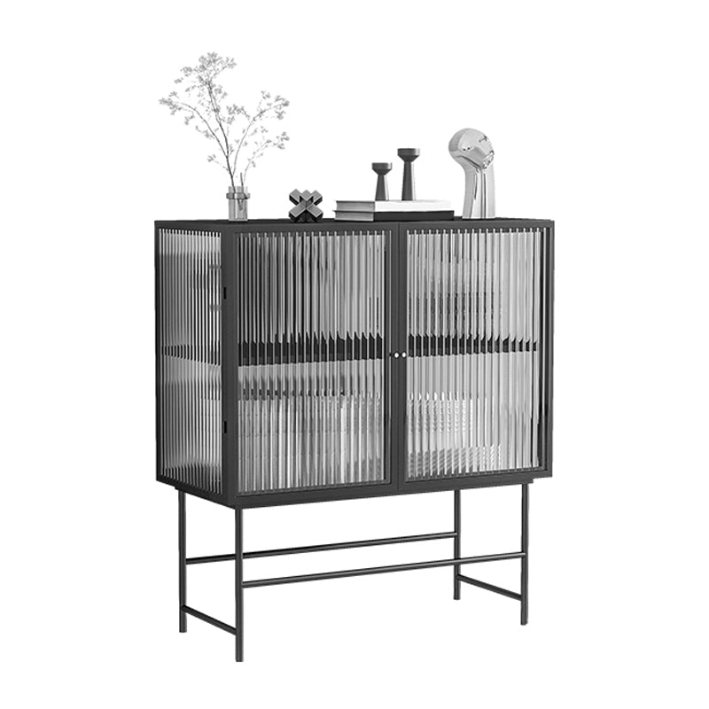 35.43"H Sideboard Modern Style Dining Server with 2 Doors for Kitchen and Dining Room