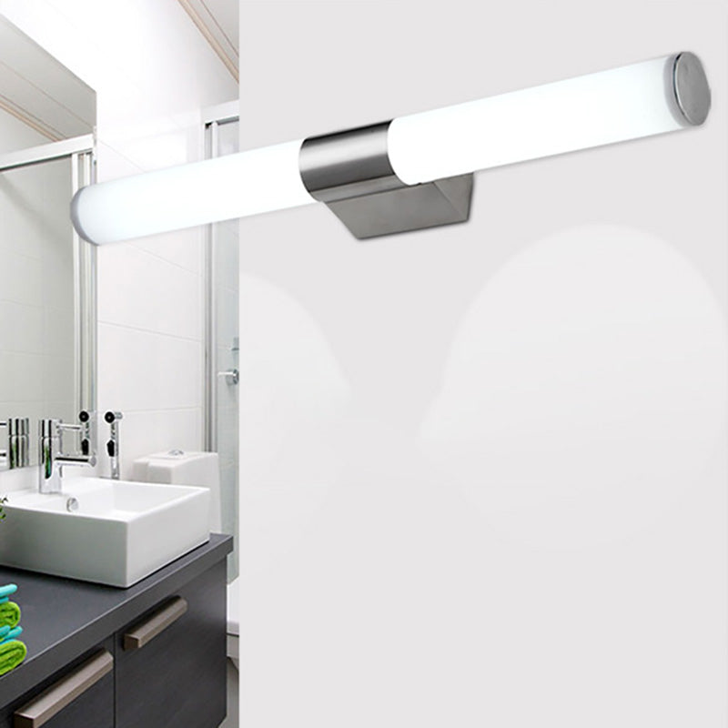 White Wall Vanity Light Creative Minimalist Vanity Strip Light for Bathroom