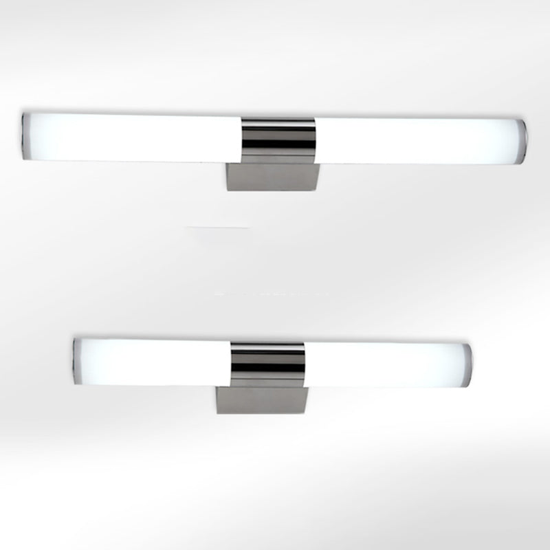 White Wall Vanity Light Creative Minimalist Vanity Strip Light for Bathroom