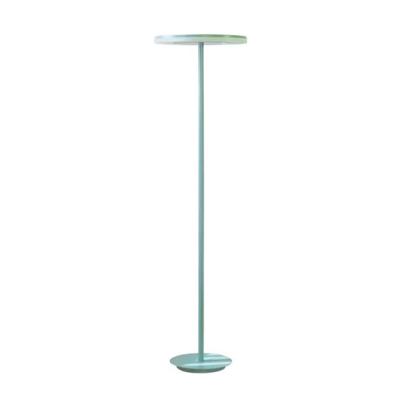 Circle Living Room Floor Lamp Metal Nordic Stylish Candy Colored Floor Light