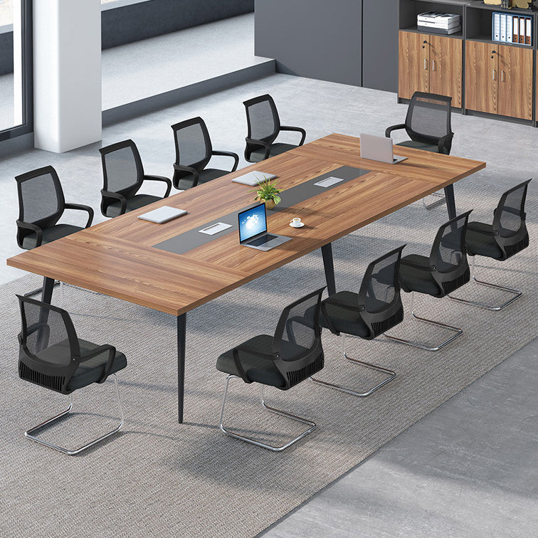 Contemporary Style Engineered Wood Desk Rectangle Desk for Office