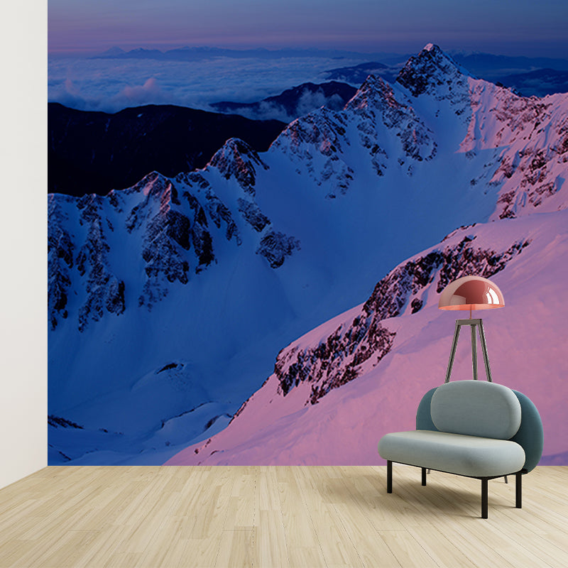 Decorative Photography Wallpaper Mountain Drawing Room Wall Mural