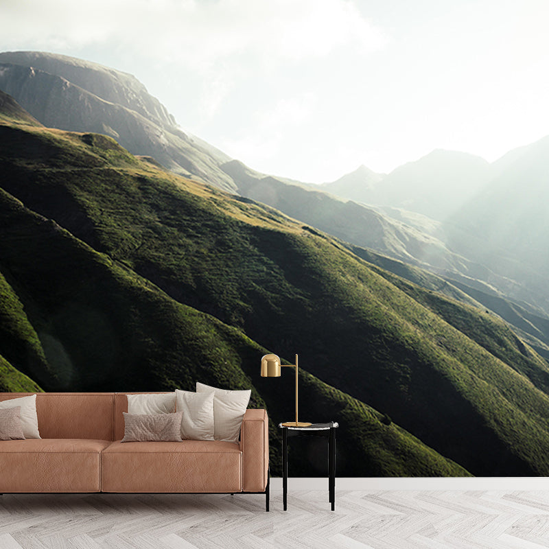 Mountain Wall Mural Photography Sitting Room Mural Wallpaper