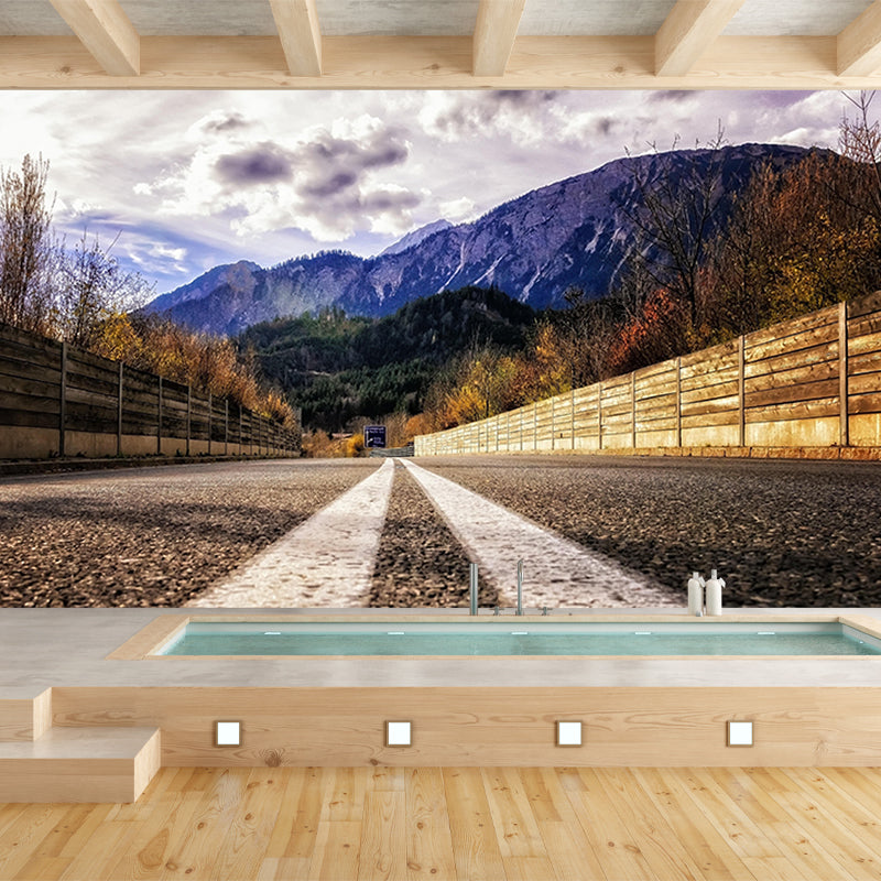 Environmental Outdoor Path Photography Wallpaper Bedroom Wall Mural