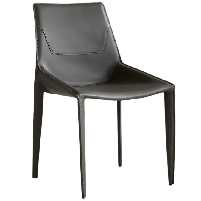 Contemporary Chairs Armless Chair for Kitchen with Metal Legs