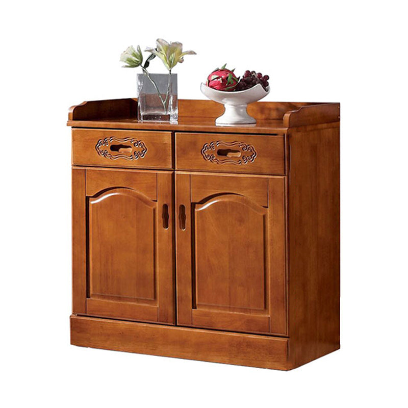 Modern Style Solid Wood Sideboard Table Kitchen Sideboard with Door