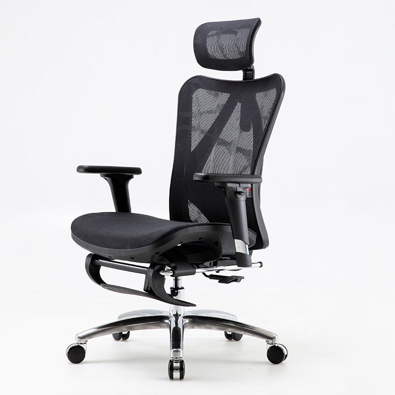 Swivel Adjustable Arms Executive Chair Modern Adjustable Seat Height Chair