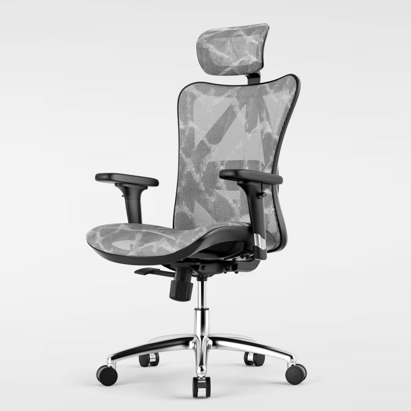 Swivel Adjustable Arms Executive Chair Modern Adjustable Seat Height Chair