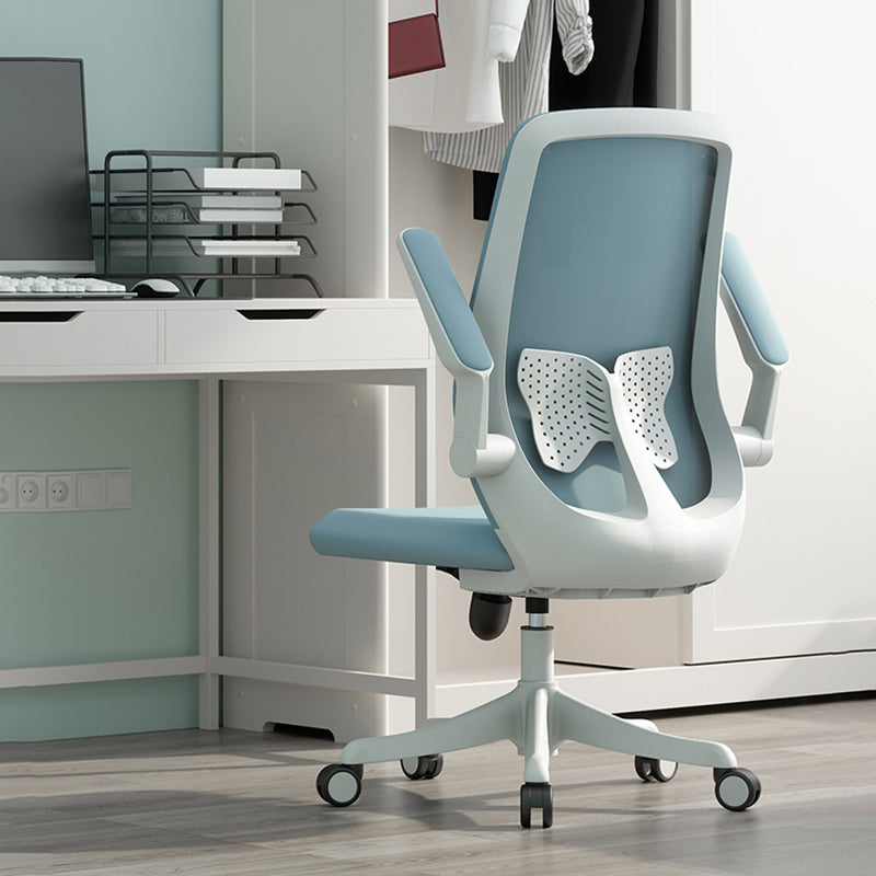 Adjustable Arms Office Chair Contemporary Mesh Back Task Chair