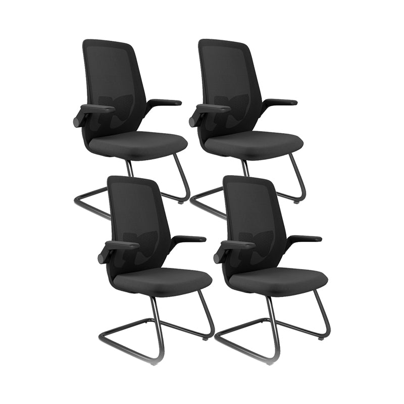 Adjustable Arms Office Chair Contemporary Mesh Back Task Chair