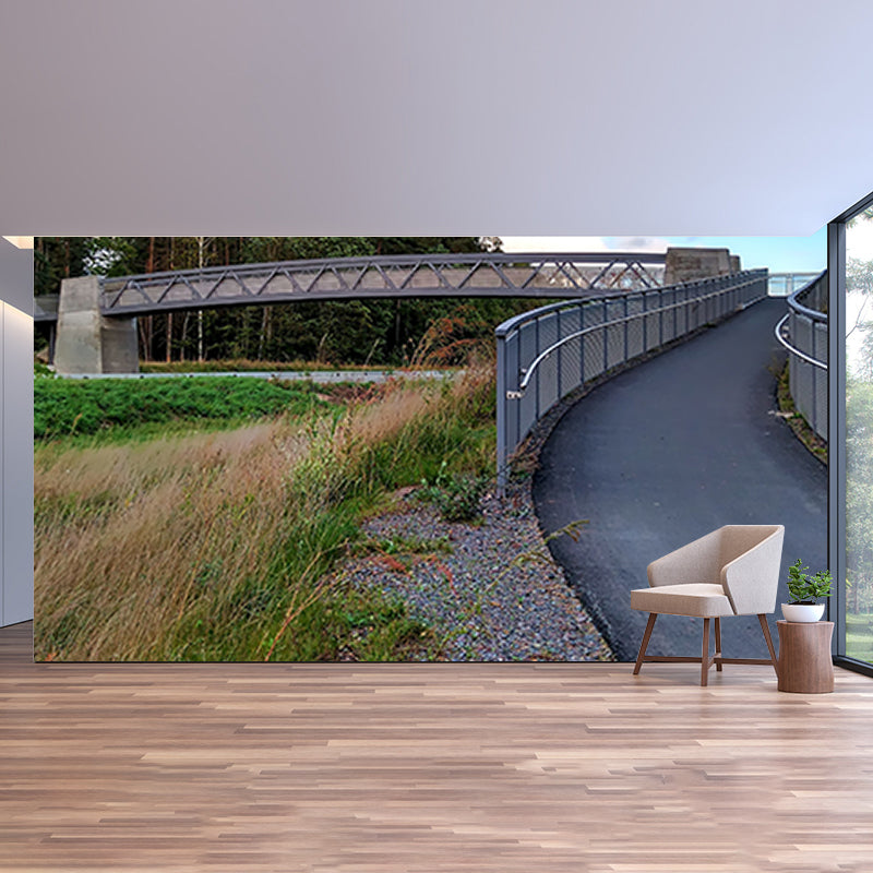 Photography Outdoor Path Wall Mural Living Room Mural Wallpaper