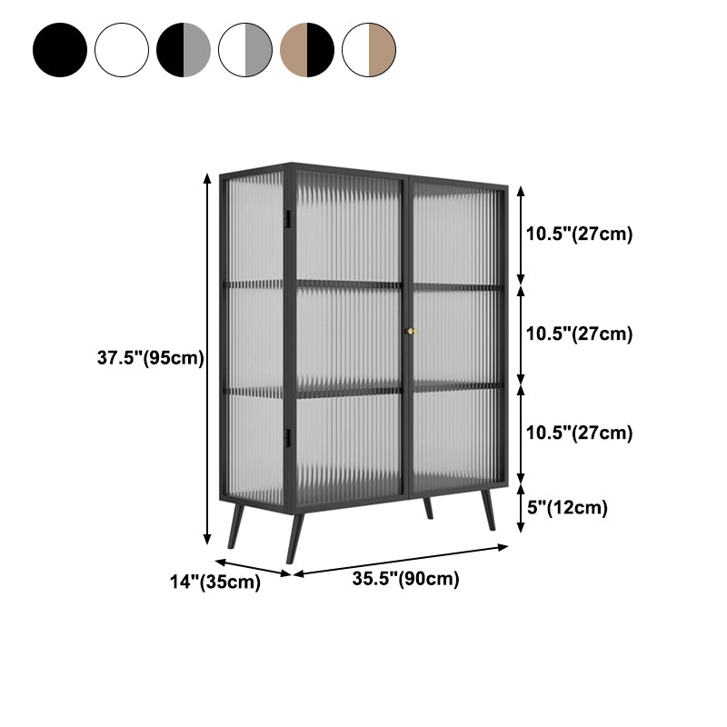 13.78"W Sideboard Contemporary Style Dining Server for Kitchen and Living Room