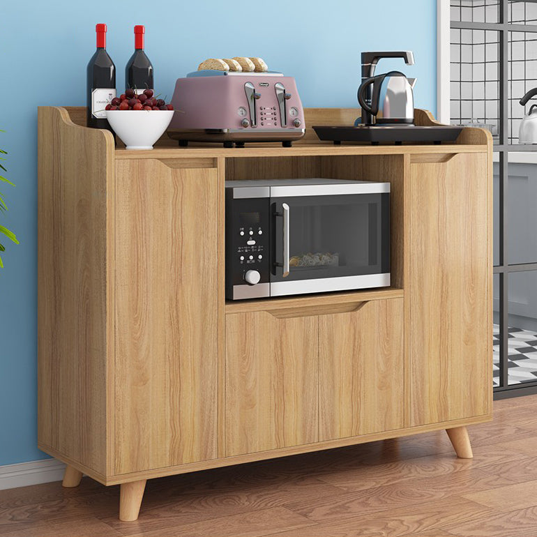 Modern Style Sideboard Wood Sideboard with 1-door for Kitchen