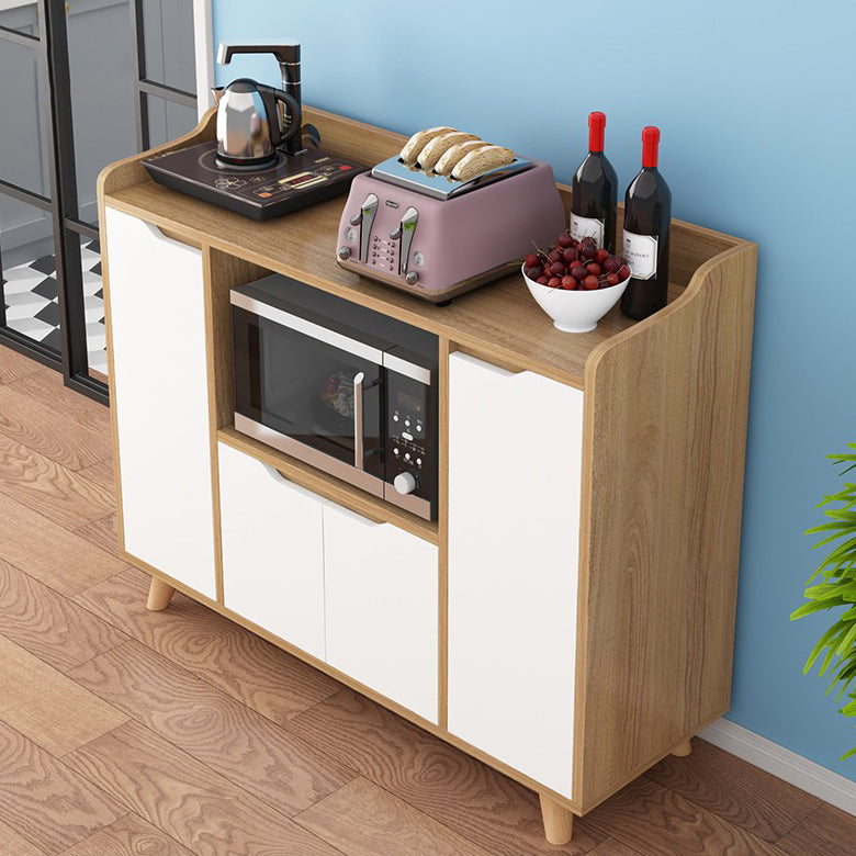 Modern Style Sideboard Wood Sideboard with 1-door for Kitchen